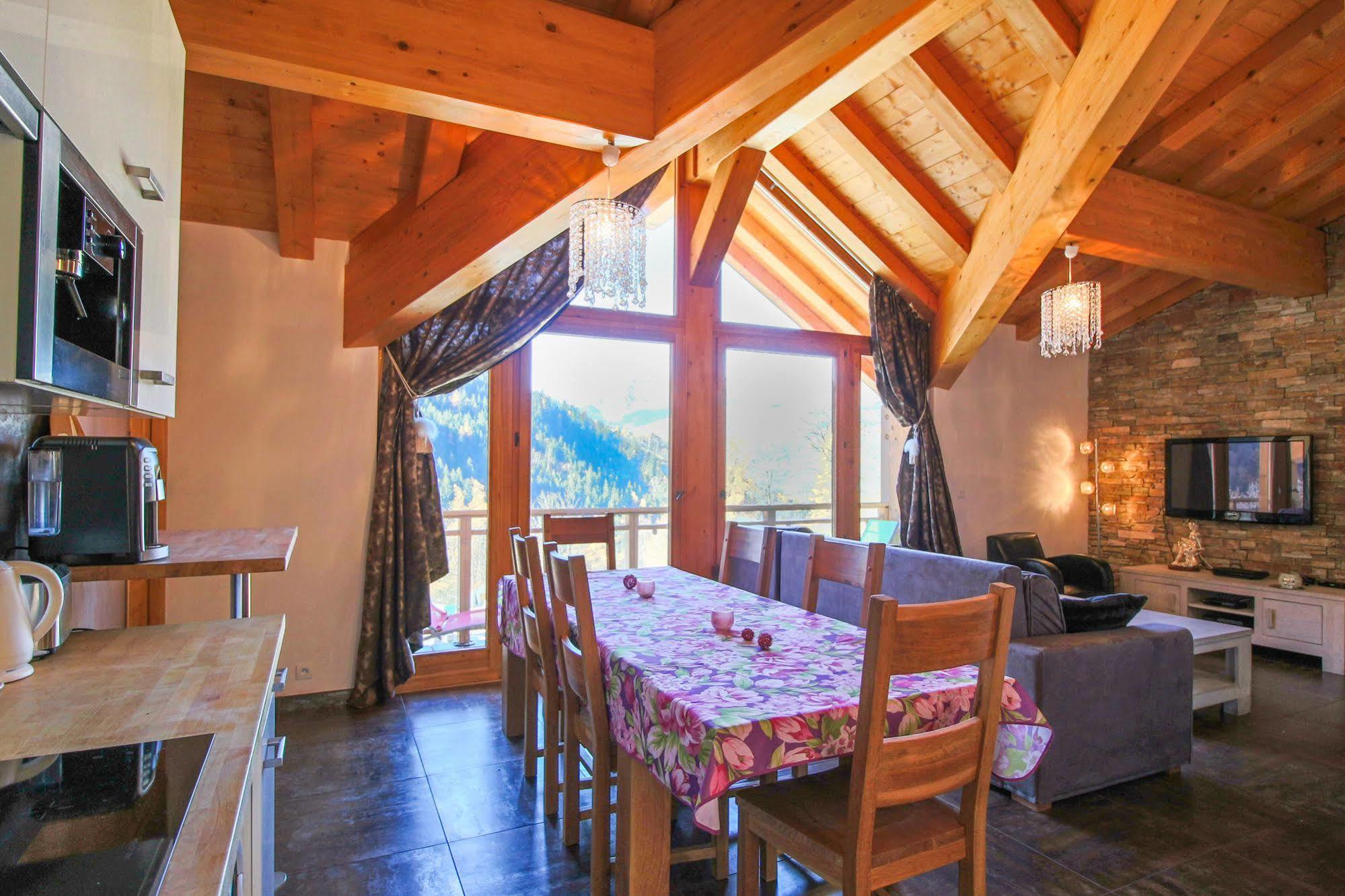 Chalet Des Domaines De La Vanoise Peisey Nancroix Bagian luar foto